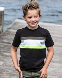 TYGO&vito - Organic Colour Block T-Shirt - Kids-Teens
