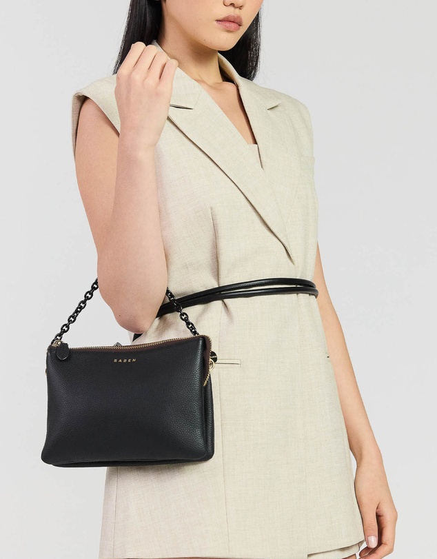 SABEN - Tilly's Big Sis Leather Cross-body Bag