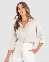 CAMIXA - Lina Linen Shirt