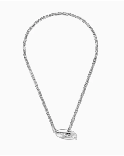 Diesel - Chain Necklace Silver Tone Necklace