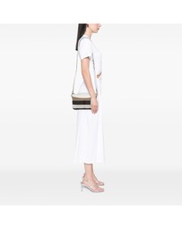 Pre-Loved by Azura Reborn - Pre-Loved Mega Check Canvas Peyton Crossbody