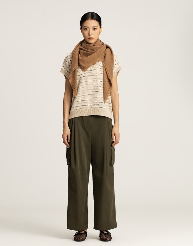 IDA+S - Langham Wool Cashmere Short Scarf