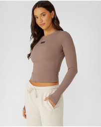 Lorna Jane - Motion Long Sleeve Rib Top