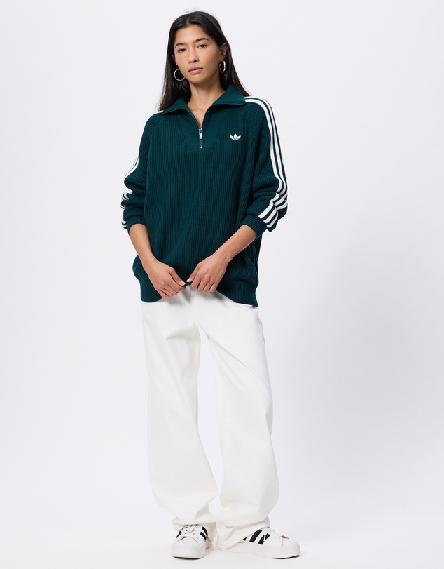 adidas Originals - Funnel Neck Quarter Zip Sweatshirt