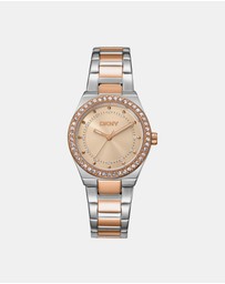 DKNY - Evening Two-Tone Stainless Steel 30mm Watch