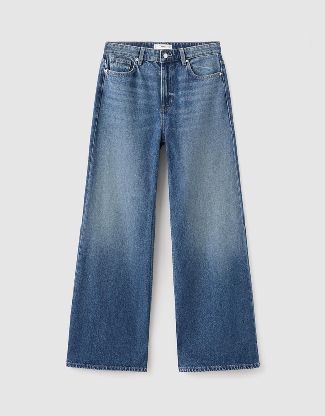 M.N.G - Wide Leg Mid-Rise Jeans