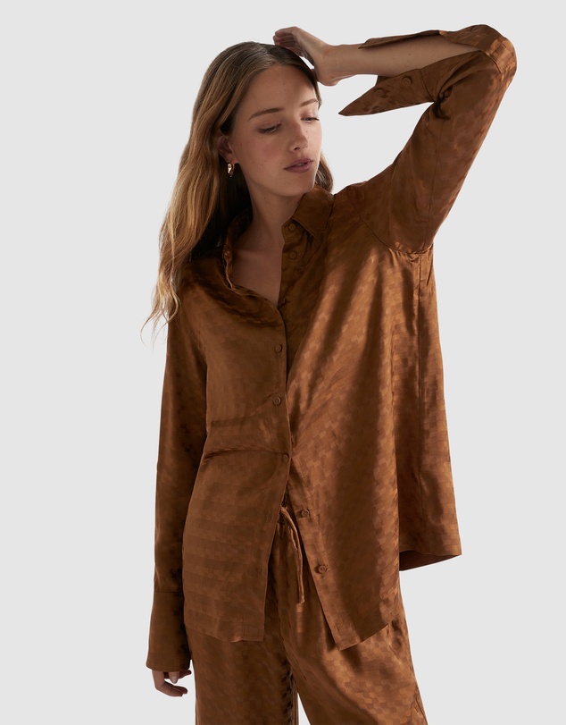 Seed Heritage - Jacquard Button Down Shirt
