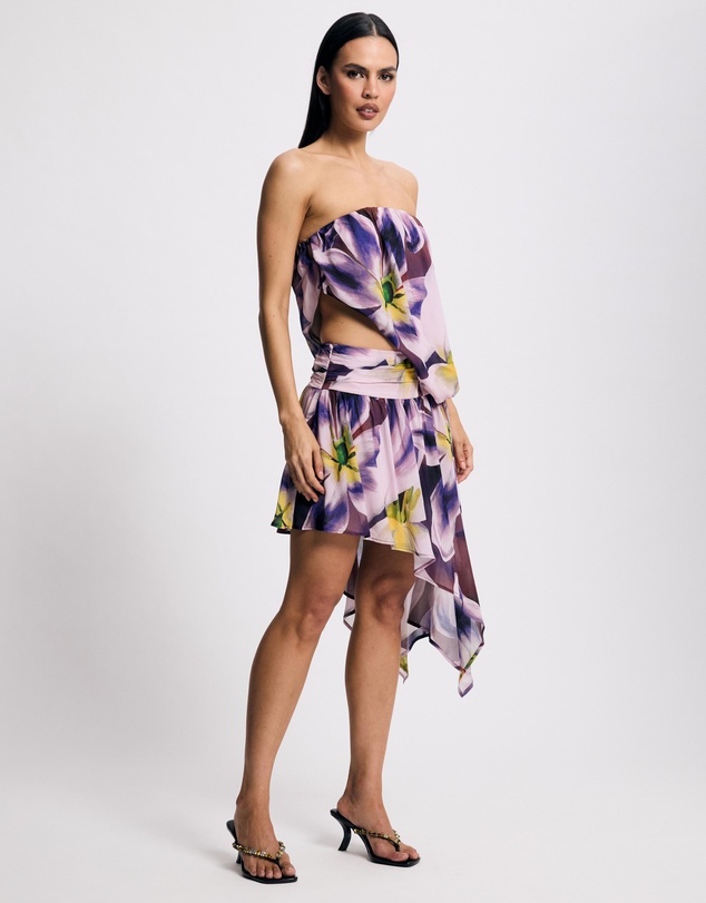 Lover - Electra Asymmetrical Mini Dress