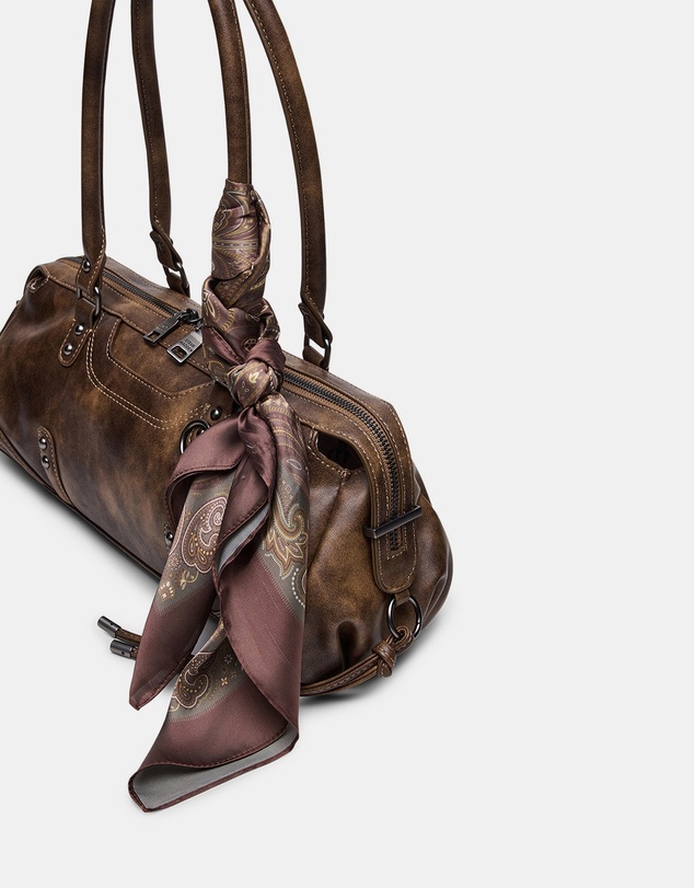 Steve Madden - BCierra Brown Multi Shoulder Bag