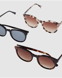 Hawkers Co - HAWKERS - Carey Brown RESORT Sunglasses for Men and Women UV400