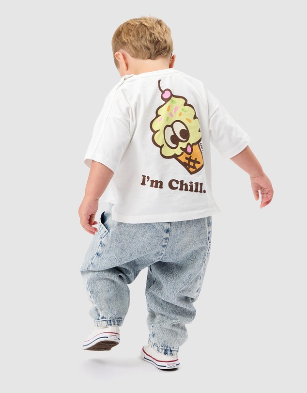 Goldie + Ace - It's Cool, I'm Chill T-Shirt - Babies-Kids