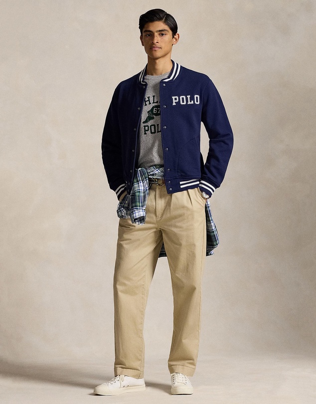 Polo Ralph Lauren - Logo Fleece Baseball Jacket