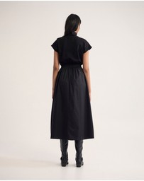 Oxford - Esrealla High Collar Dress