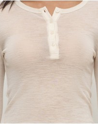 Assembly Label - Nora Merino Wool Henley Top