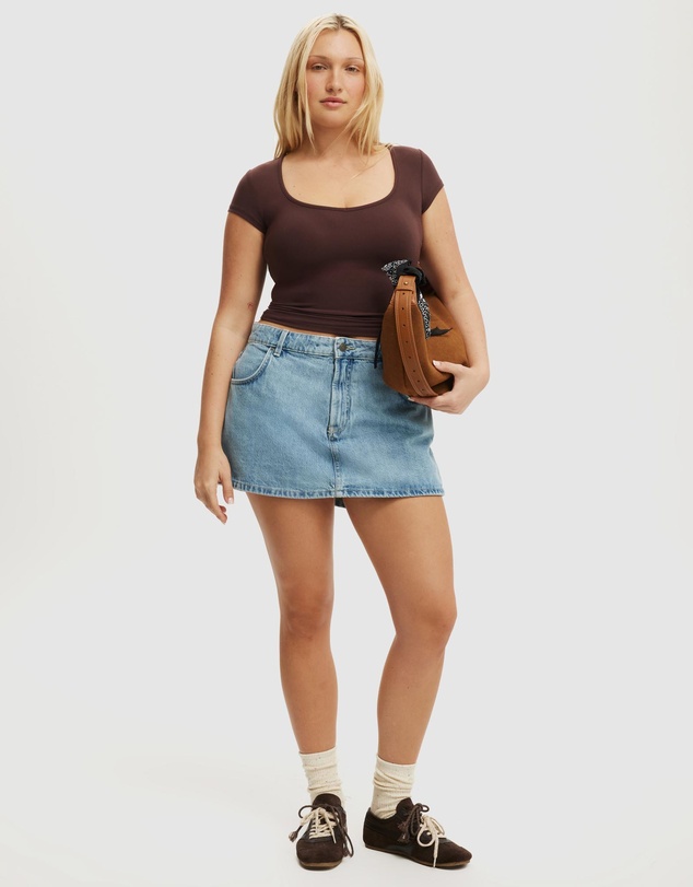 Cotton On - Mini Denim Skort