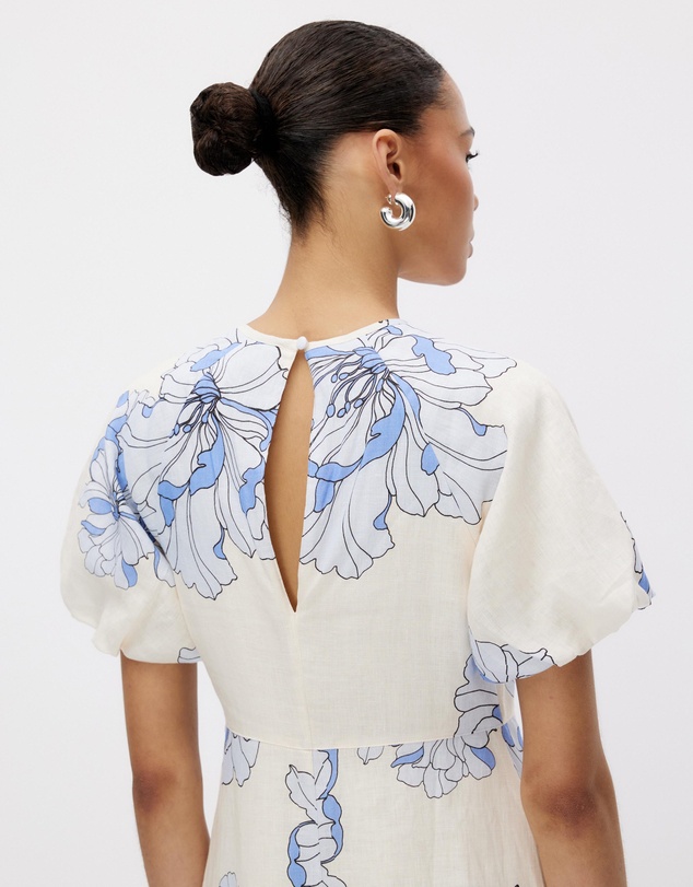 Minima Esenciales - Paityn Rosa Linen Maxi Dress