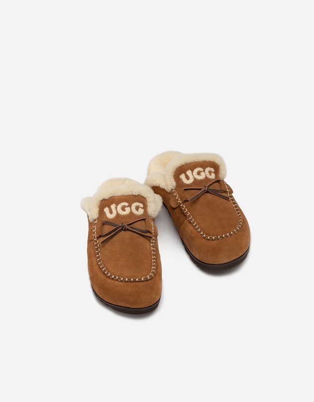 Ozwear Connection Uggs - Ugg Letitia Knit Logo Slipper