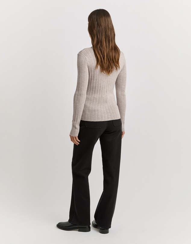 Toorallie - Variegated Rib Cardigan