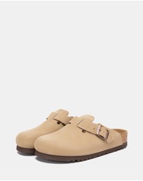 EVERAU - Australian Shepherd Ugg Berrin Cow Suede Upper Loafer Oxfords Flats