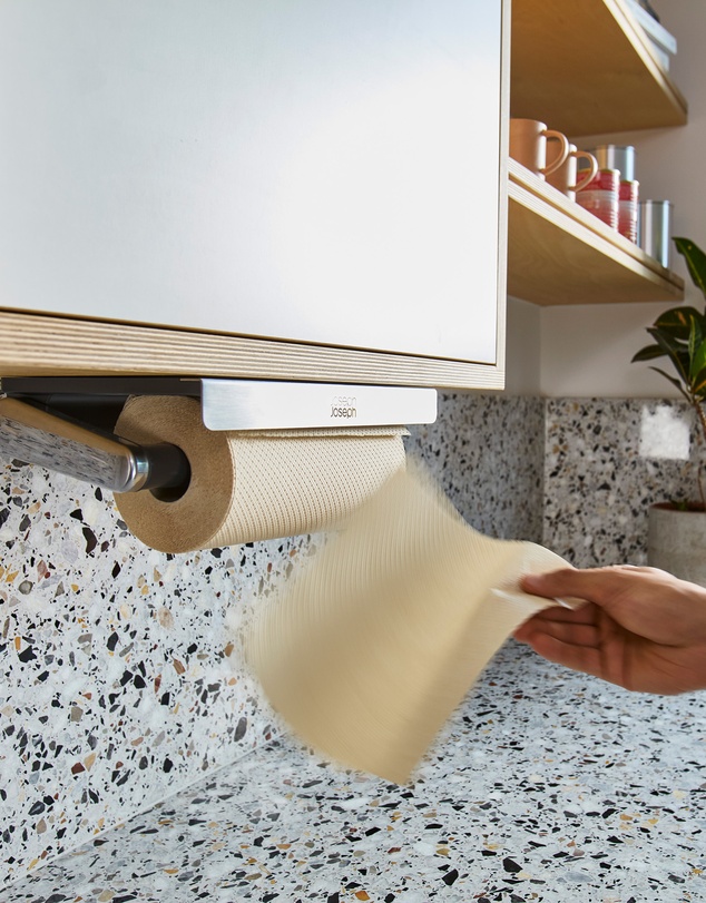 Joseph Joseph - RollGrip™ Under-shelf Easy-tear Kitchen Roll Holder