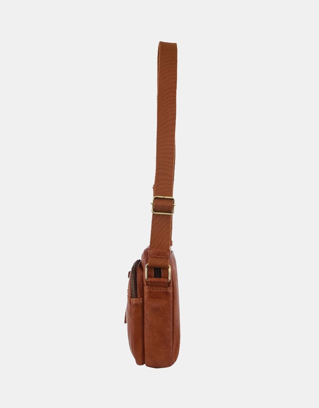 Pierre Cardin - Pierre Cardin Men's Italian Leather Crossbody Bag