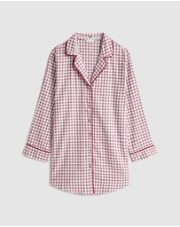 Tommy Hilfiger - Essential Flannel Shirt Nightdress