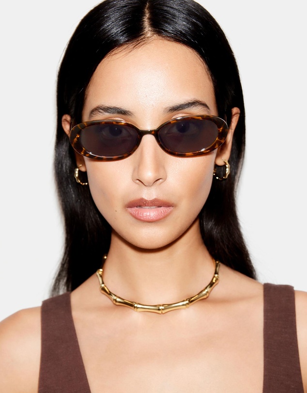 & Other Stories - Slim Oval-Frame Sunglasses