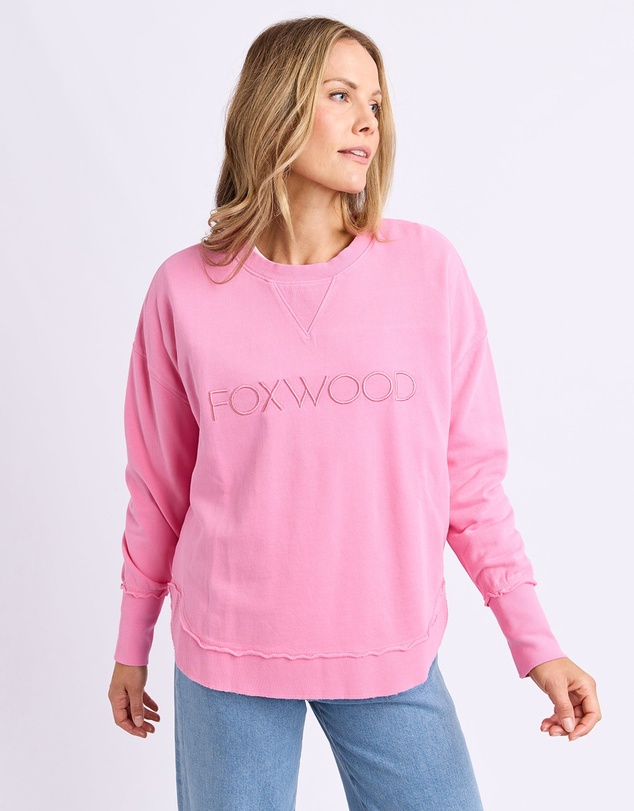 Foxwood - Simplified Crew Bright Pink