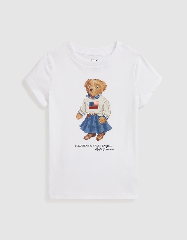 Polo Ralph Lauren - Polo Bear Cotton Jersey Tee - Babies-Kids