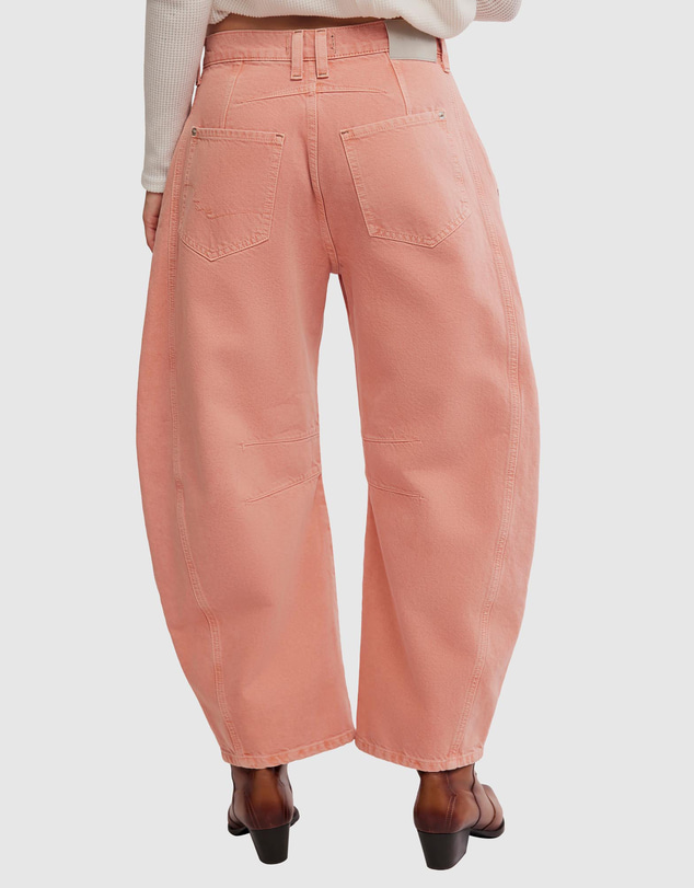 Free People - Good Luck Mid Rise Barrel Jeans