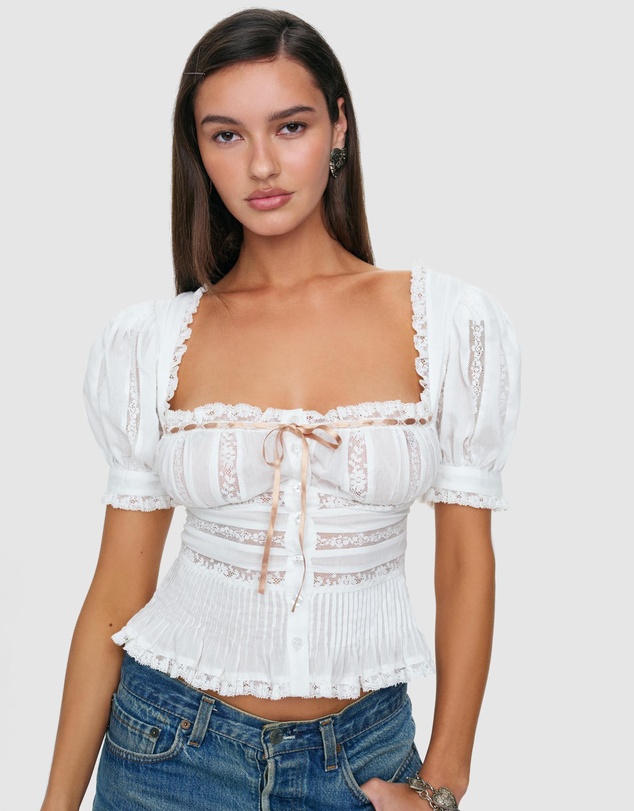 For Love & Lemons - Victorian Top