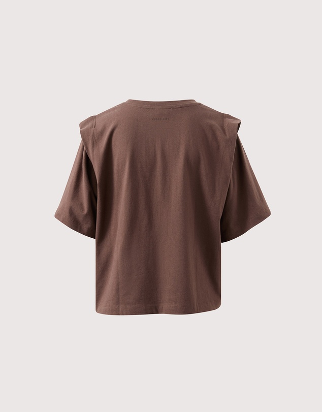 Ceres Life - Rainey Pleat Sleeve Tee