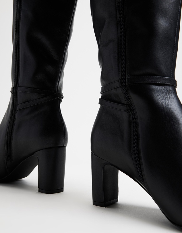 Atmos&Here - Maple Knee High Leather Boots