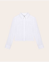 IDA+S - Lilah Linen Button Down Top