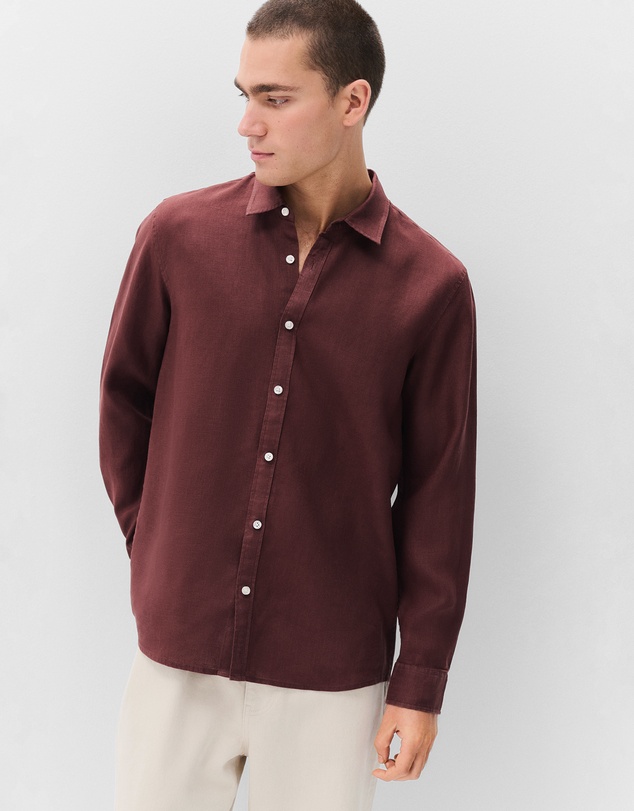 UNISON - Linen Regular Fit Shirt