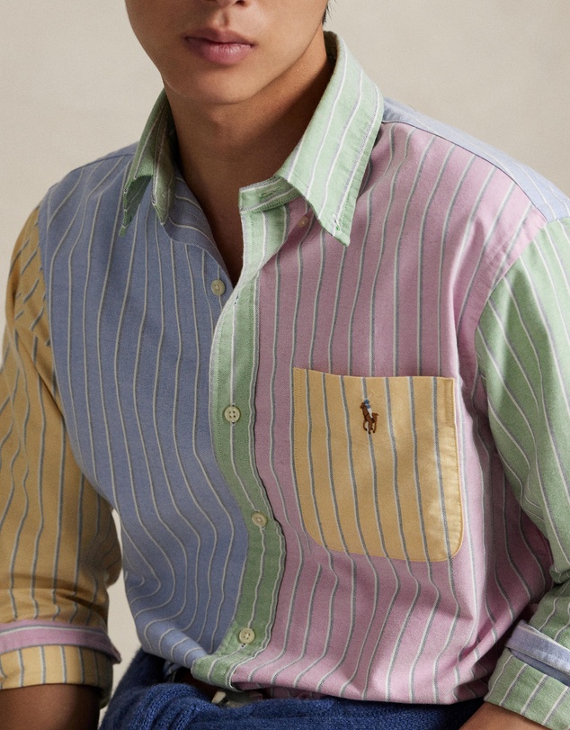 Polo Ralph Lauren - Custom Fit Striped Oxford Fun Shirt
