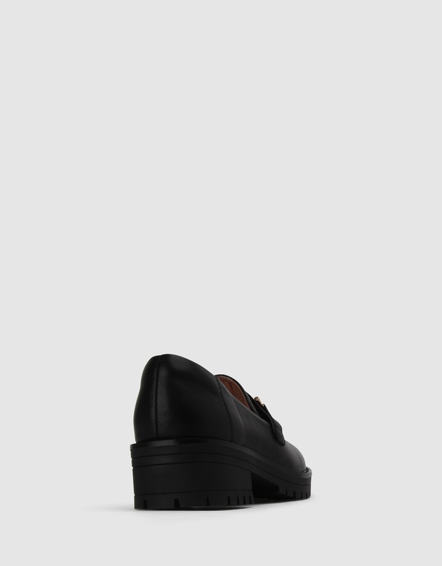 Airflex - Agatha Casual Heeled Leather Loafers