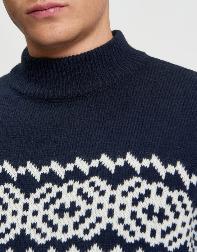 Ben Sherman - Mono Fairisle Crew