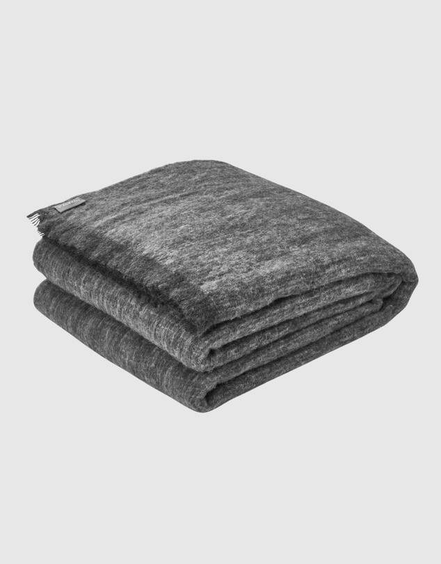St Albans - Alpaca Throw Blanket Pepper