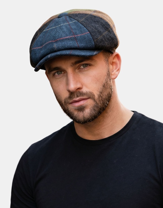 City Hatters - Avenel Shelby 8-piece Bakerboy Cap