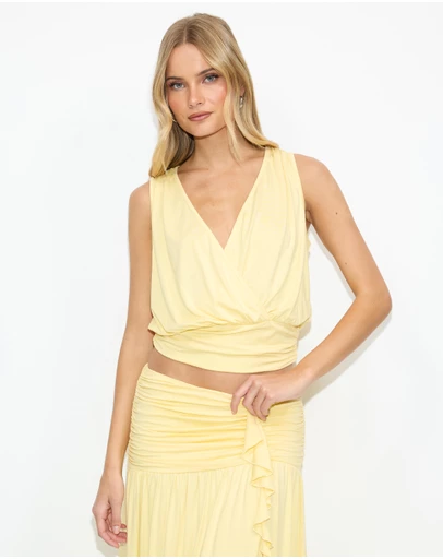 Dazie - Gisella V-Neck Top