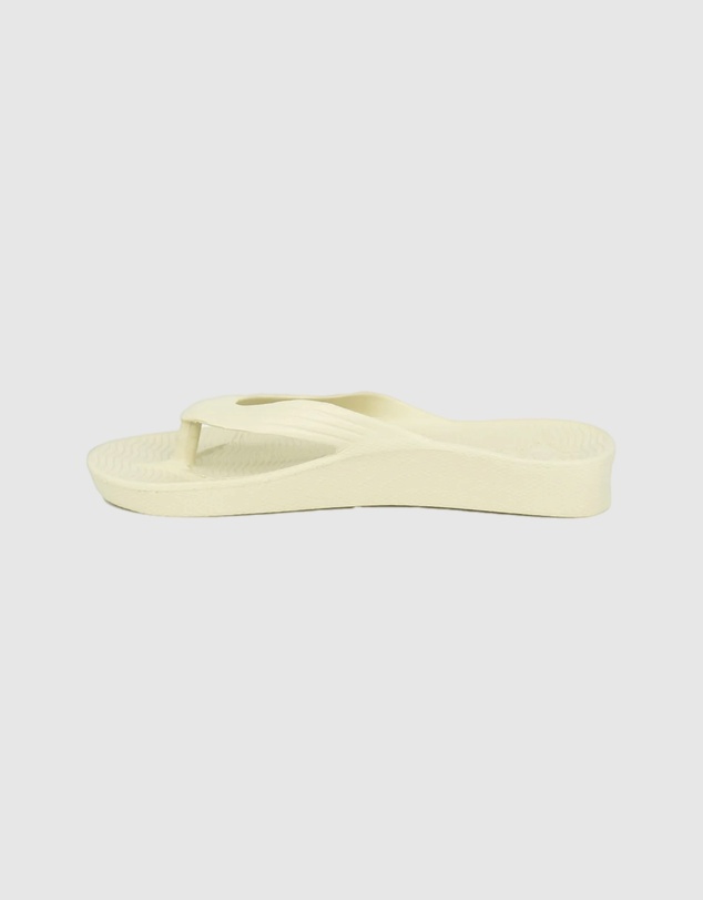 Tolu Australia - Ivory Thongs For Kids With Arch Support