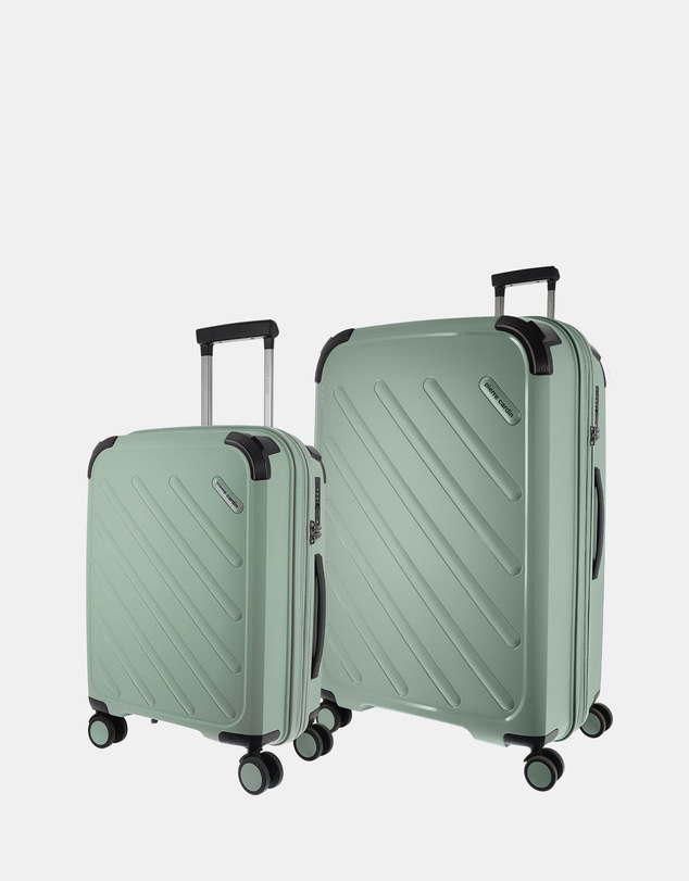 Pierre Cardin - Pierre Cardin Edge Hard Shell Large and Cabin 2-Piece Set Bundle