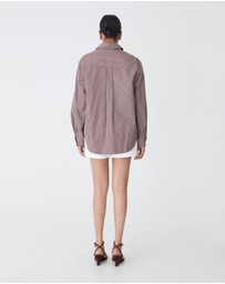 Forcast - Samara Cotton Striped Shirt