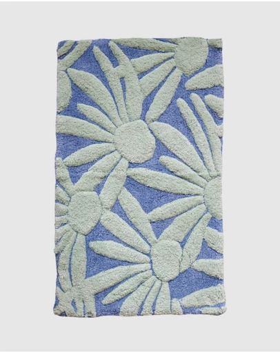 Mosey Me - Margarita Blue Bath Mat