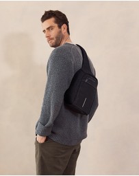 Pierre Cardin - Pierre Cardin Men's Nylon Sling Bag