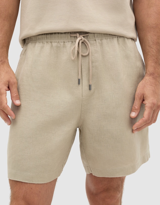 Seed Heritage - Pull On Linen Short
