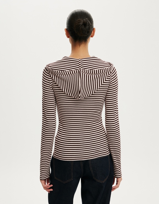 Cotton On - Hooded Blake Henley LS Top