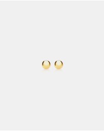 Zoe Olivia - 9K Gold Small Ball Stud Earrings