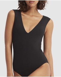 Seafolly - Seafolly Collective V Neck One Piece